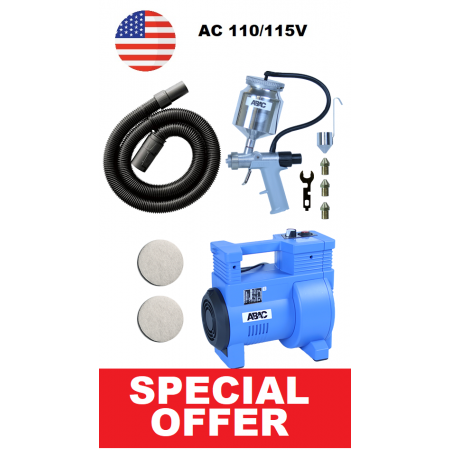 ABAC SG2000 ELECTRONIC 100/115V - HVLP PRO Spray System- Complete Set/ Gun & Turbine